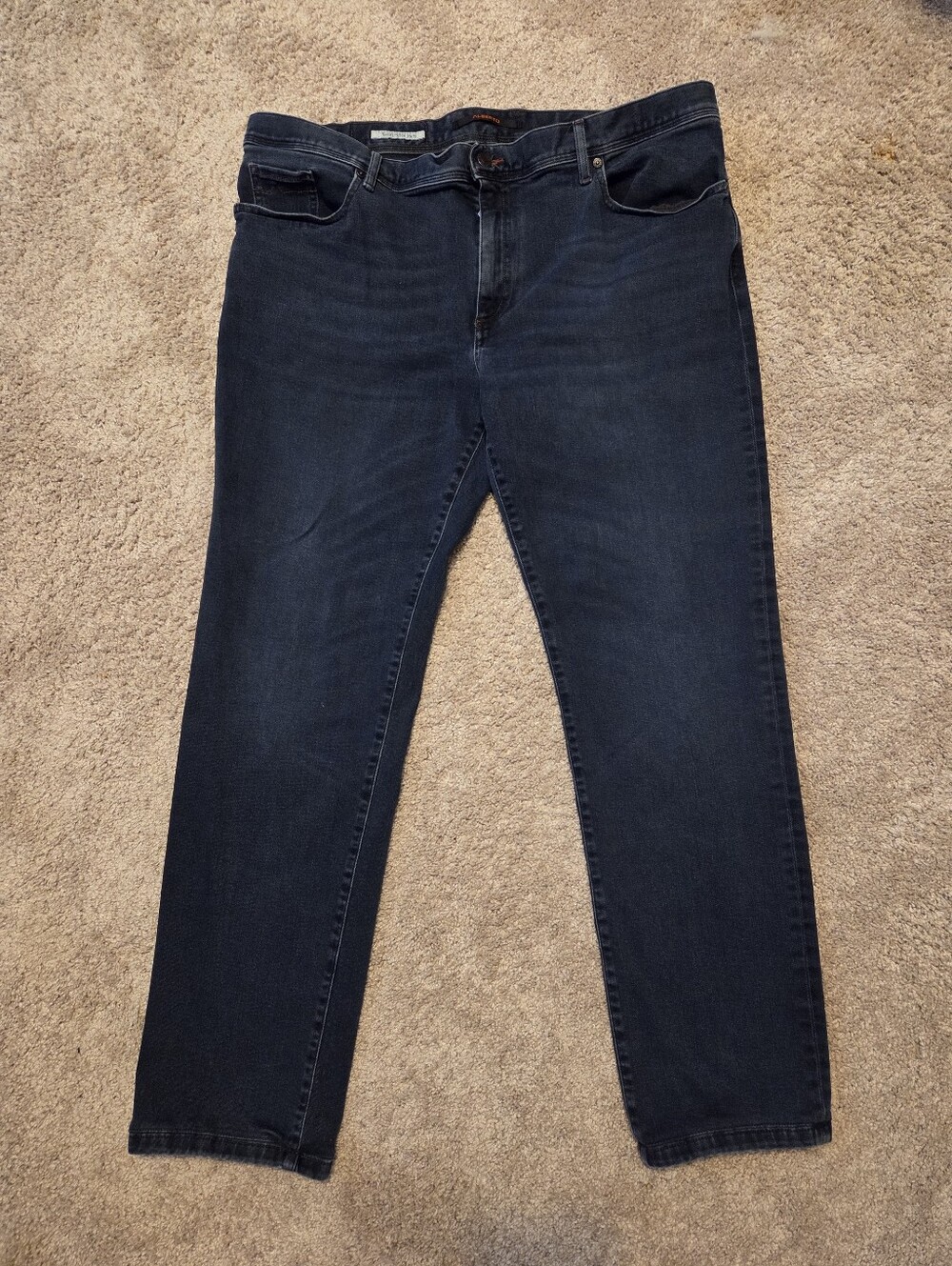 Men's Alberto Regular Fit Dark Wash Denim Jeans